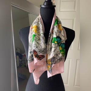 Butterfly Silk Scarf